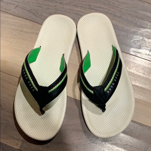 hugo boss shoreline flip flops